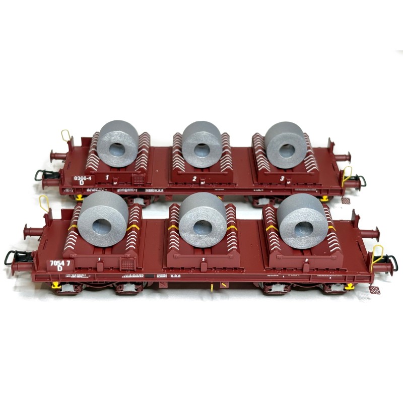 Wagon pour charges lourdes SSy 45, USTC, DB, ép.3