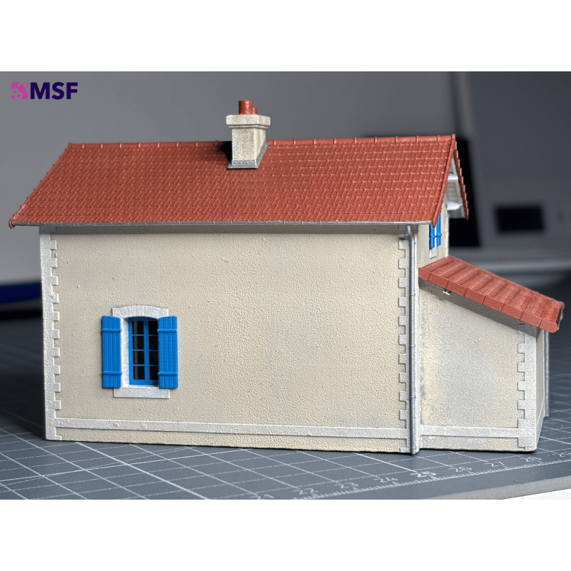 Maquette De Maison Jouef Ho - Maison De Garde-barrière - Modèle Ancien - Occasion