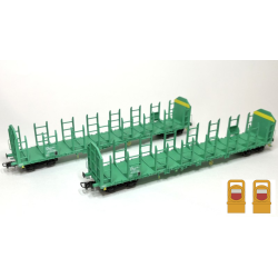 Set de 2 wagons ROOS 54-6...