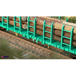 copy of Set de 2 wagons SHMMS S32-6 SNCF chargés référence : S3262