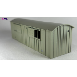 Bungalow ancien - Volets ouverts