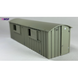 Bungalow ancien - Volets ouverts