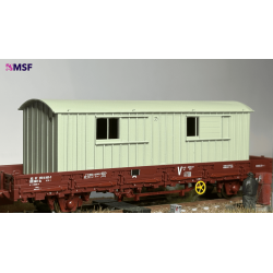 Bungalow ancien - Volets ouverts