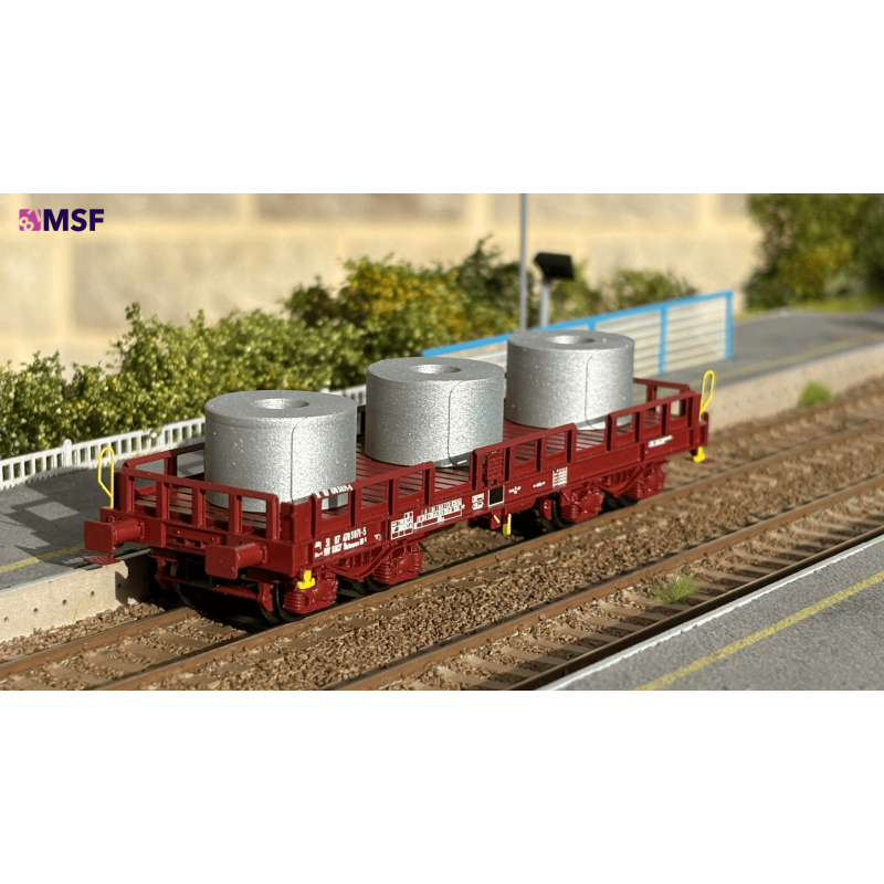 copy of Set de 2 wagons SHMMS S32-6 SNCF chargés référence : S3261