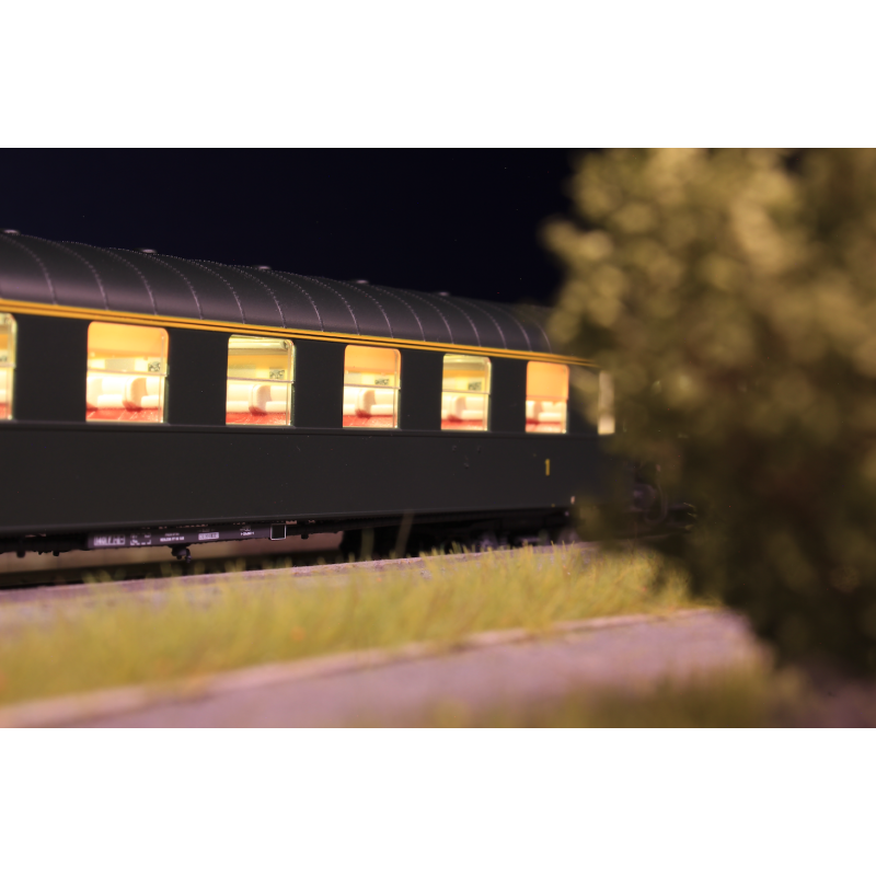 Kit De Montage H0 France Train 256 - Voitures Ocem Type C10 Yfi SNCF échelle 1:87