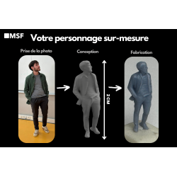 Personnage sur mesure à partir d'une photo